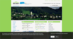 Desktop Screenshot of heiden.ch